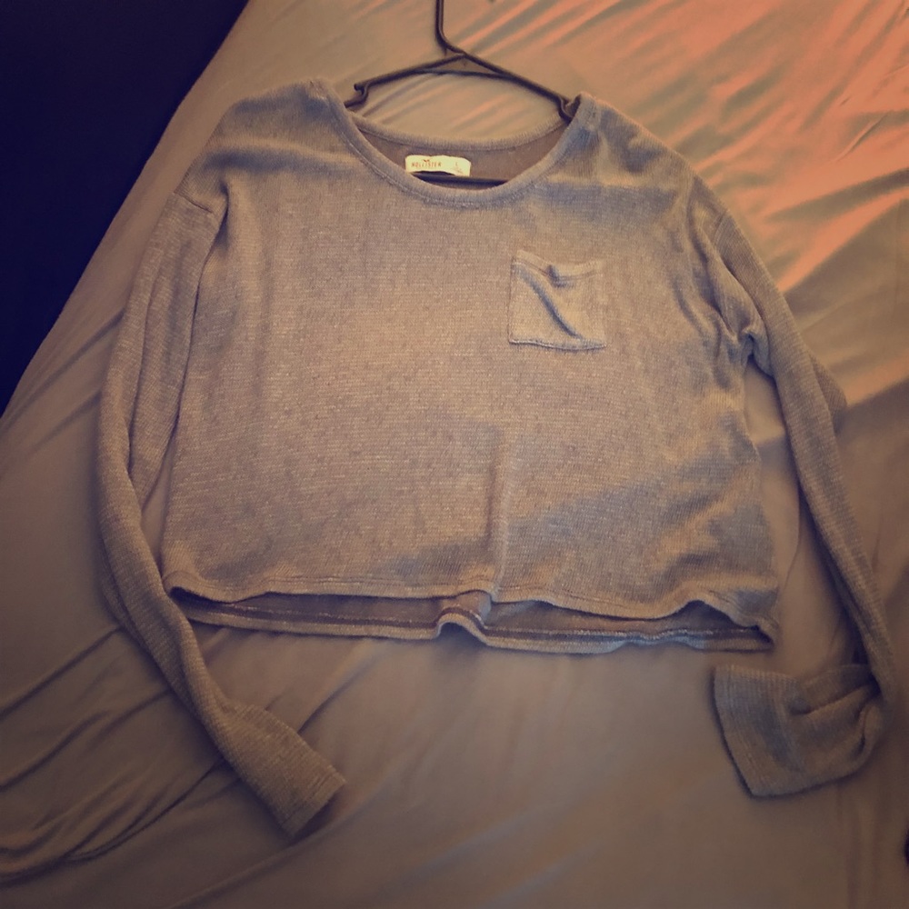 Hollister mid waist sweater - never worn
